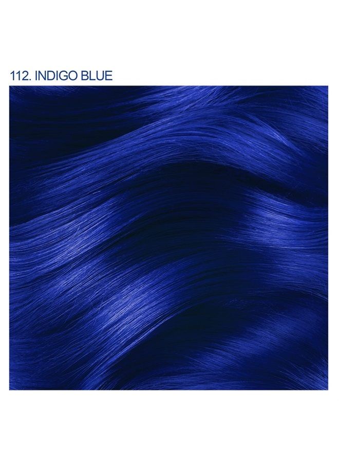Adore Semi Permanent Hair Color - Vegan and Cruelty-Free Hair Dye - 4 Fl Oz - 112 Indigo Blue (Pack of 1) - Image 2