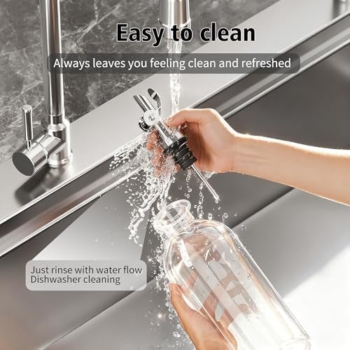 BETTFOR Auto Flip Liquor Pour Spouts 2-Pack, Leak-Proof 304 Stainless Steel Wine Pourer & Olive Oil Dispenser with Food-Grade Silicone for Kitchen, Bar, Restaurant (Silver)​ - Image 4