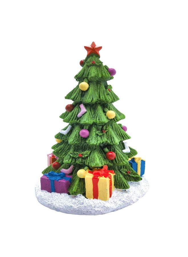 M2cbridge Christmas Tree Aquarium Ornament Pumpkin Holiday Decoration for Aquarium Betta Fish Landscaping Decor (Christmas Tree) - Image 1