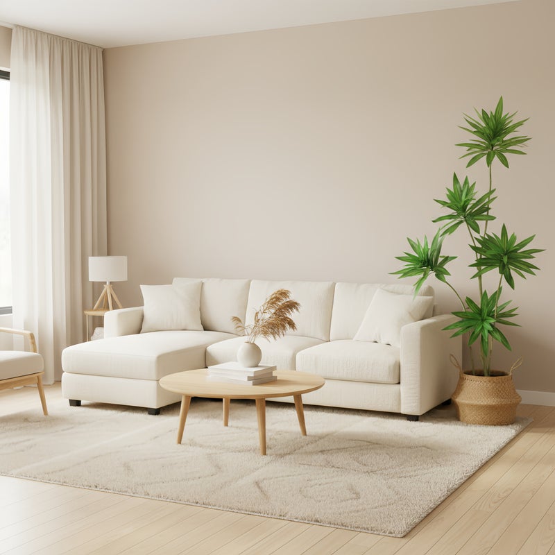 شاربدو الزنابق الاصطناعي والخيزران بونساي، 120 سم الطول، الراقية الخفيفة الفاخرة غرفة المعيشة الداخلية النبات الاصطناعي الأخضر الزخرفة الاصطناعية كبيرة الزخرفة الاصطناعية بونساي. - Image 4