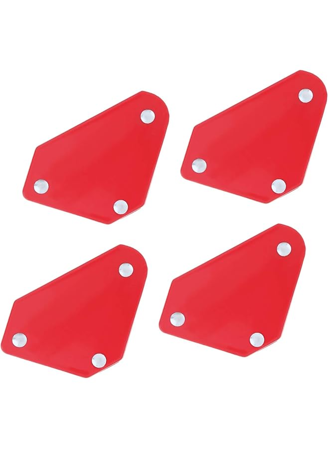 erorex 4Pcs Triangle Welding Positioner 9Lb Magnetic Welding Holder Strength Strong Fixed Angle Soldering Locator Clamps Tools 45° 90° 135°Angle Magnet For Welding Soldering - Image 1