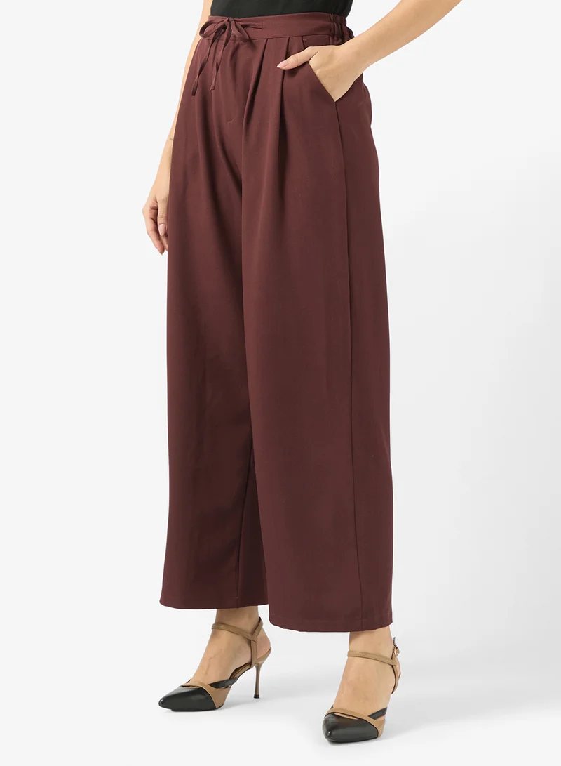 ELLA High Waist Wide Leg Trouser