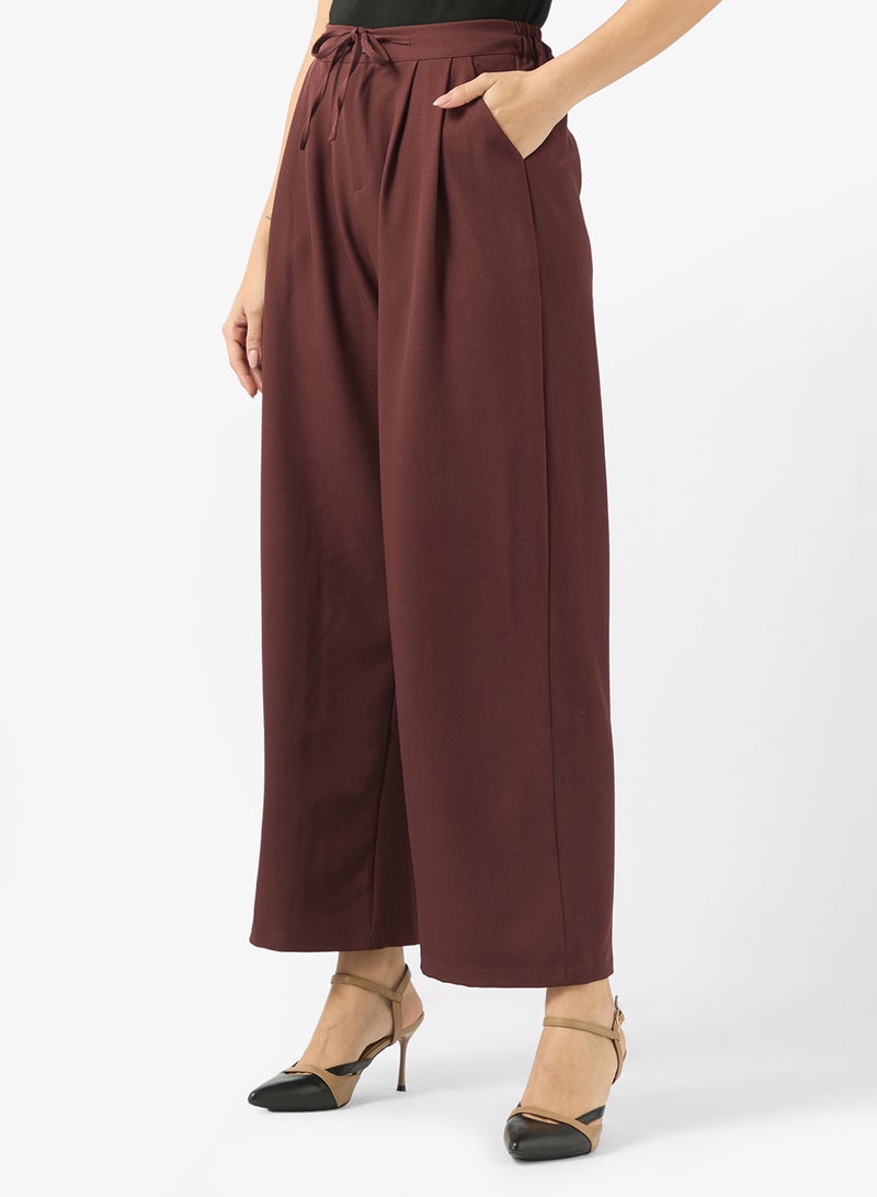 ELLA High Waist Wide Leg Trouser - Image 1