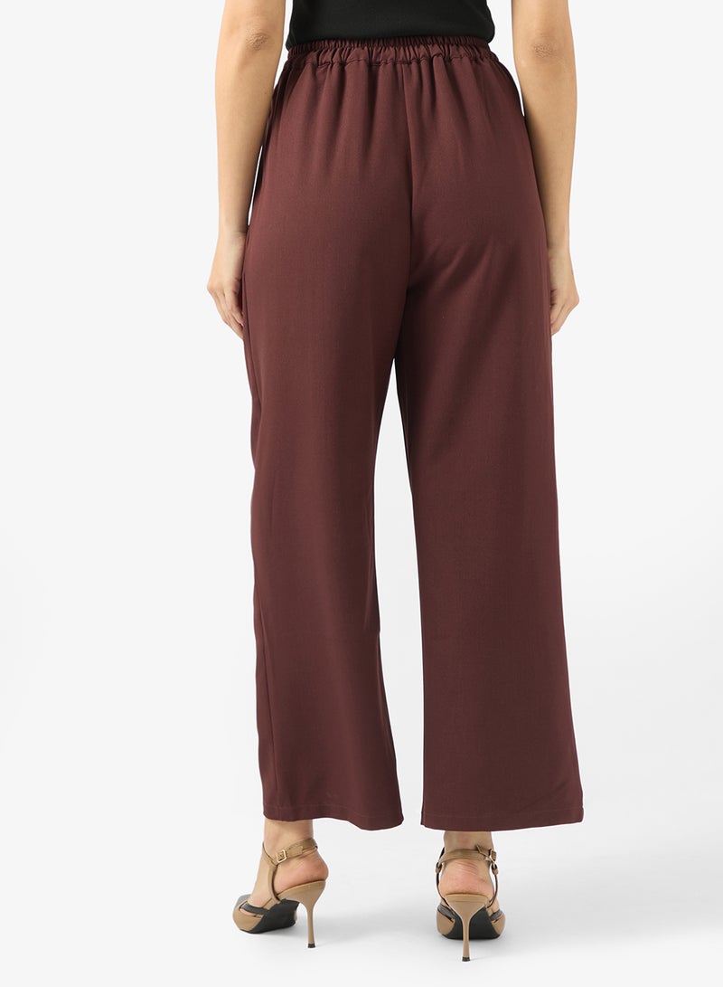 ELLA High Waist Wide Leg Trouser - Image 3