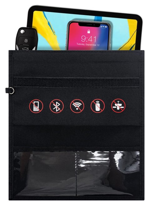 Faraday Bag for Key Fob Faraday Key Fob Protector Car RFID Signal Blocking Faraday Cage for Anti-Theft Anti-Tracking Anti-Hacking Case Blocker
