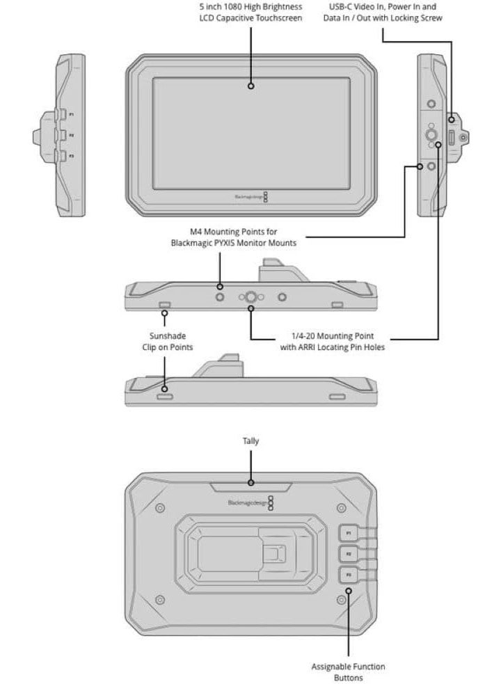 بلاك ماجيك مجموعة شاشة بايكسيس من بلاكماجيك ديزاين - Image 4