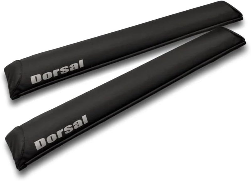 Dorsal Aero Surf Roof Rack Pads - Sunguard No Fade, Universal Fit for Surfboards, SUP and Kayak 28 in, Black - Image 5