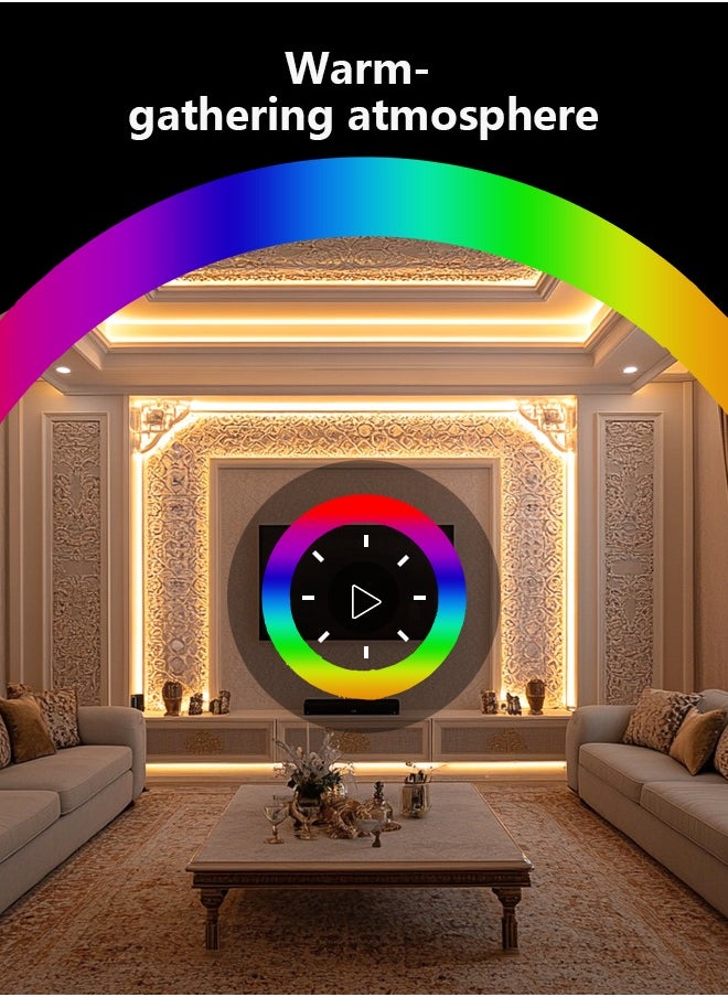 Litus - LED Light Strip RGB with Remote Control, USB Powered,Waterproof, Ideal for TV Backlighting, Gaming Room, Bedroom, and Indoor Decor – Available in Lengths 2m, 3m, 5m, and 10m. - Image 1