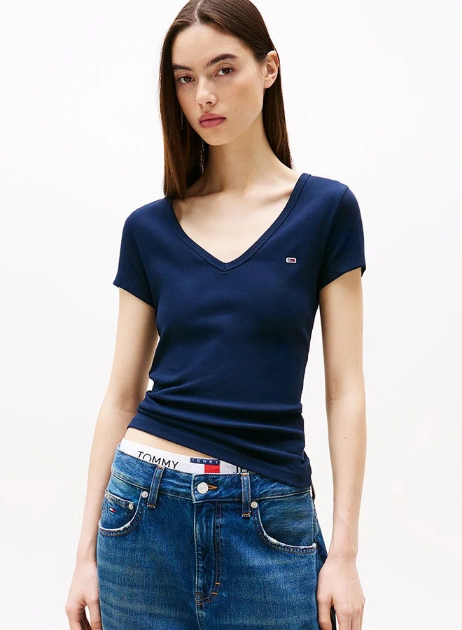 Essential V-Neck Slim Fit T-Shirt