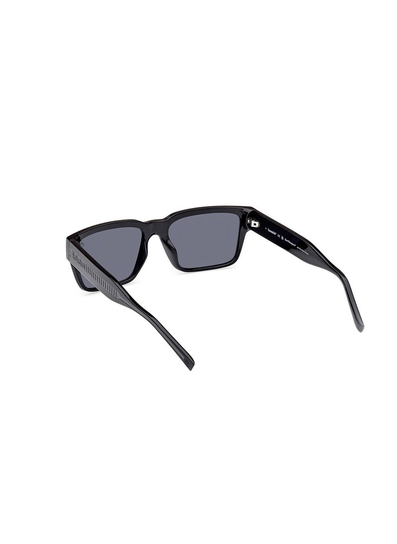 Timberland Men's Polarized Square Sunglasses - TB9336-H01D56 - Lens Size: 56 Mm  - Image 5