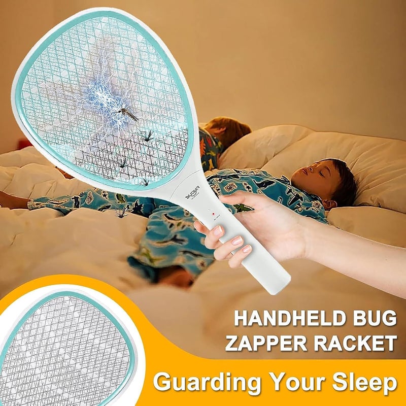 Faicuk Handheld Bug Zapper Racket Electric Fly Swatter - Image 5