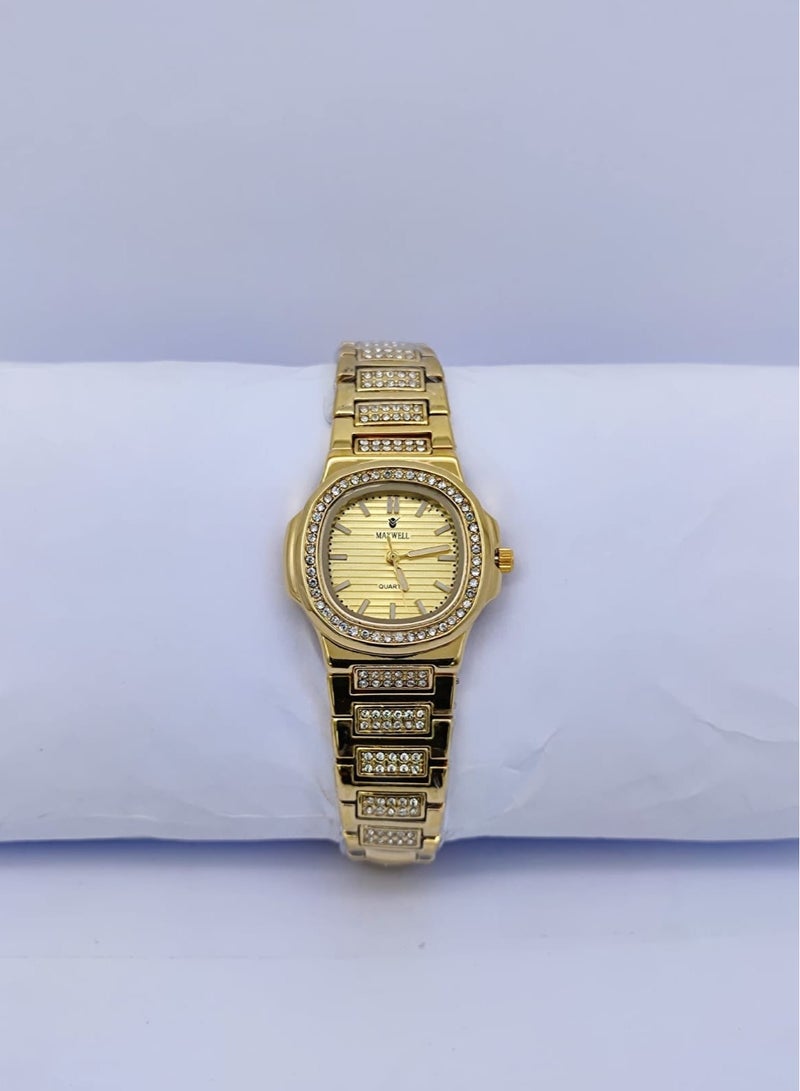 A luxurious and elegant women's watch