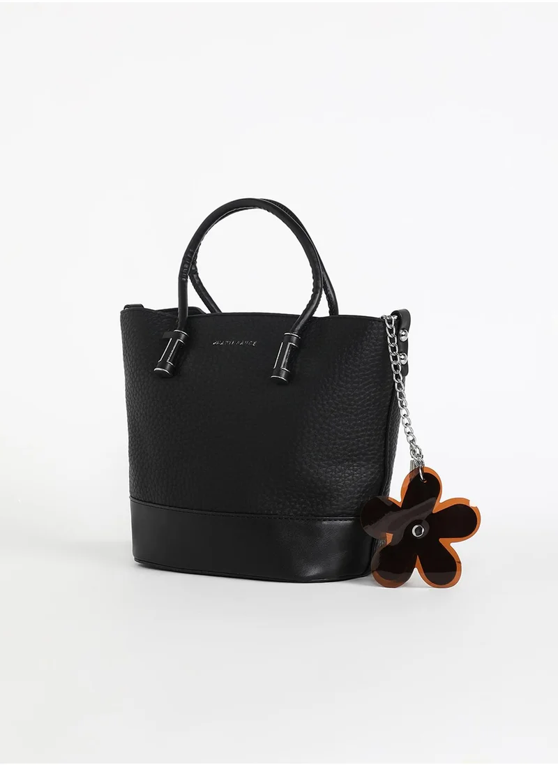 Haute Sauce The Basket Hand Bag - Midnight Black
