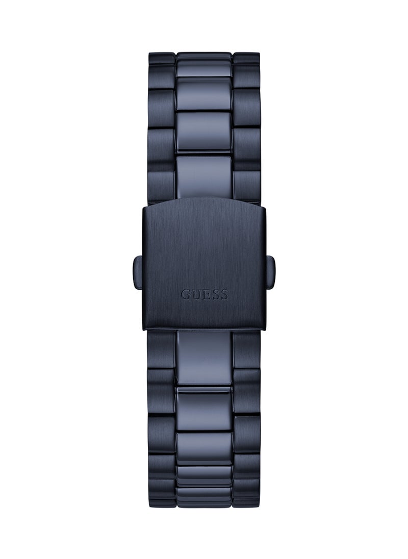 GUESS ساعة GUESS للرجال باللون الأزرق لليوم والتاريخ - GW0265G11  - Image 3