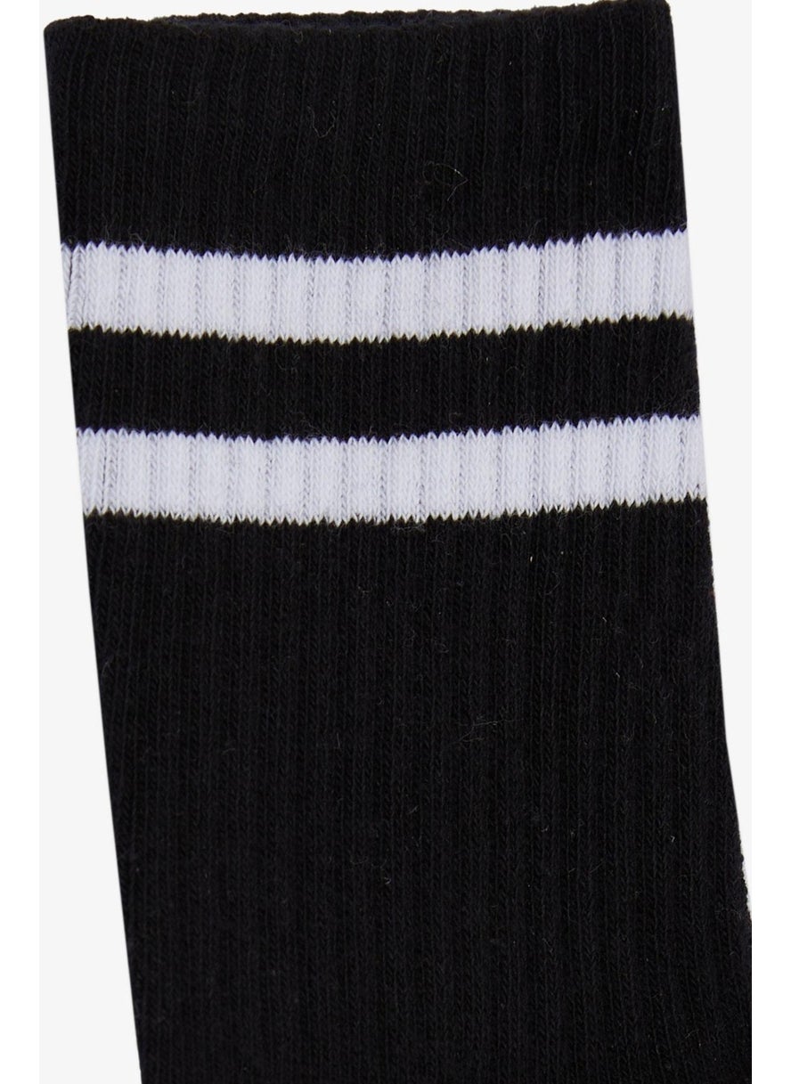 Katamino Boy Socks Striped 5-14 Years, Black  - Image 4