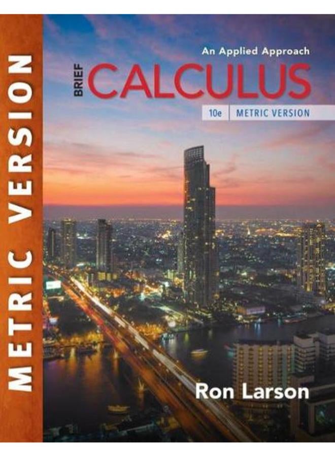 Calculus: An Applied Approach, Brief: International Metric Edition