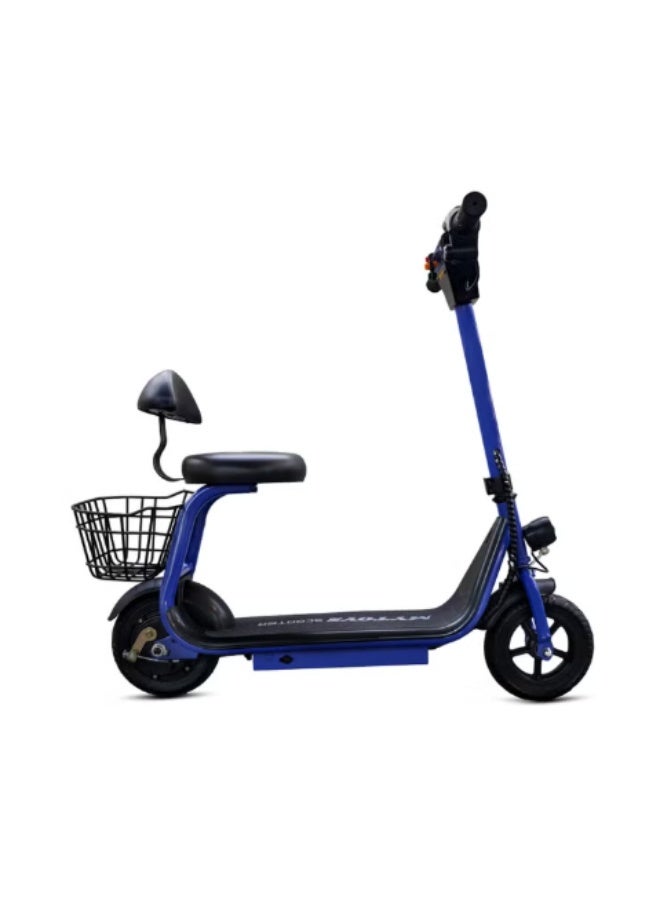 Winner Sky Mini Harley Pro Kids Electric Scooter with Seat, LED Lights, 36V 250W Motor & 13Ah Battery – Blue - Image 3