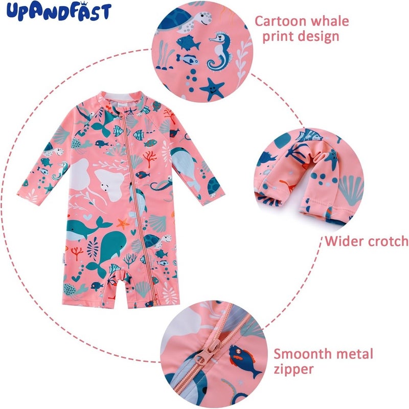 Baby Boys/Girls One-Piece Swimsuit with UPF 50+ Suitable for 3 36 Months - Image 4