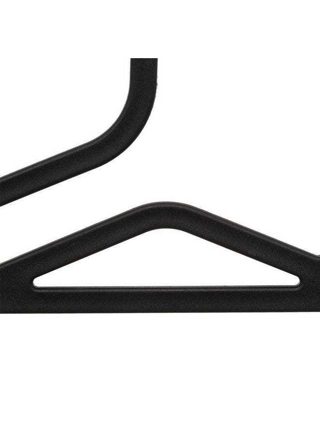 Five Simply Smart 5-Piece Hang'up Slim Non-Slip Cloth Hangers Black 20 x 0.5 x 41 cm 205584 - Image 5