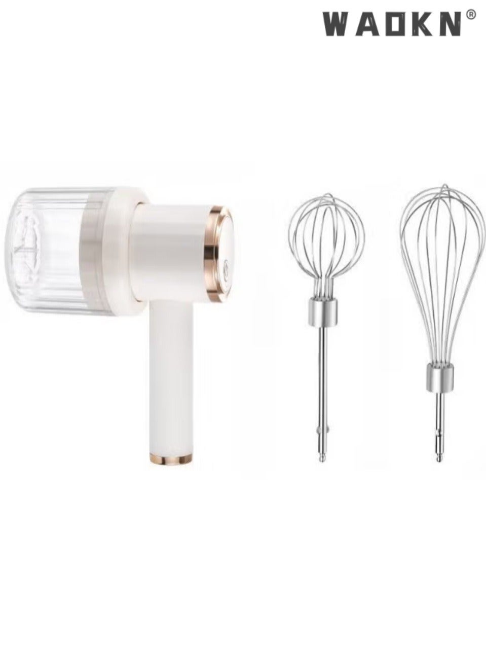 USB Rechargeable Milk Frother, Three-in-one Multifunctional Electric Handheld Egg Beater, Garlic Mincer, Baking and Cooking Machine, Food Supplement Blender,Electric Handheld Garlic Press Mincer Egg Beater, Multi-Function Professional Garlic Crusher for Seasoning, Spice, Dessert 