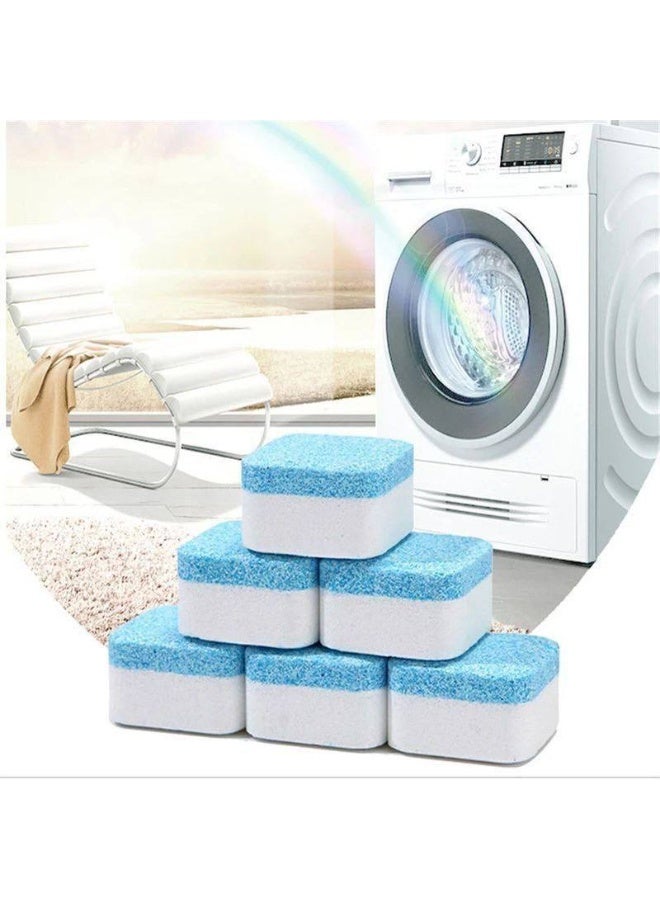 Washing Machine Cleaner Tablets (12 Pcs) - Deep Cleaning Descaler for Front & Top Load Washers | Removes Limescale, Grime & Odors | Protects Drum & Pump from Rust. - Image 4