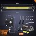 Nilight LED Light Bar with Amber DRL 30 Inch 240W AntiGlare Light - Image 3