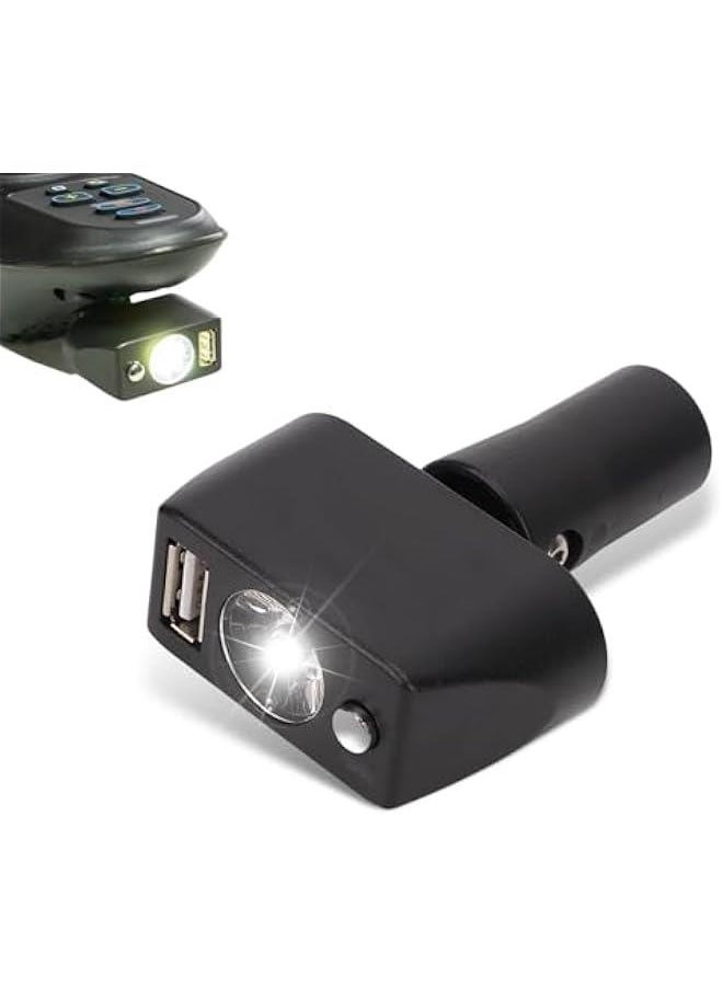 Generic LED Electric Wheelchair Lighting Controller, 3 Pin XLR Head USB Charging Power Light for Electric Wheelchair, Angle, for Jiu Yuan, for BEIZ, for HAOGE, for  - Image 1