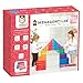 MEGAGONTILES 162PCS Premium Magnetic Tiles Set  STEMAuthenticated Magnetic Building Blocks  Educational Construction Toy for Kids Ages 38 Boys  Girls - Image 4