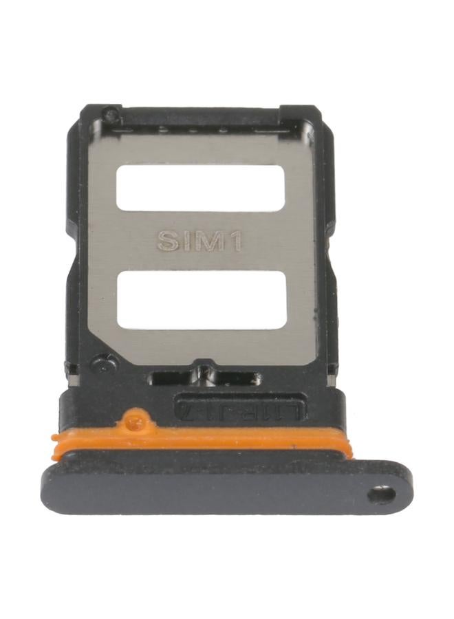 erorex SIM Card Tray + SIM Card Tray For Xiaomi Redmi K40s (Black) - Image 1