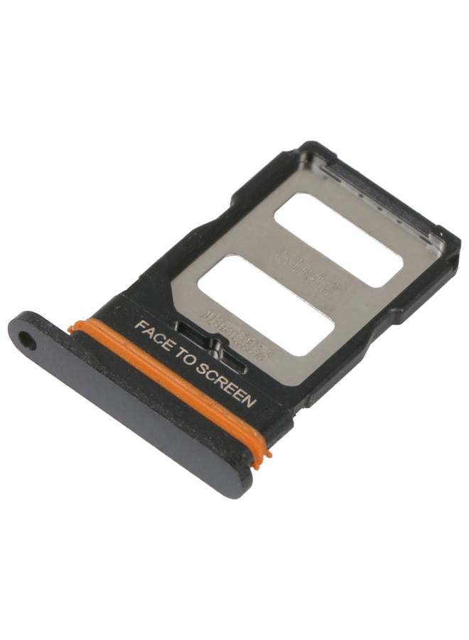 erorex SIM Card Tray + SIM Card Tray For Xiaomi Redmi K40s (Black) - Image 3