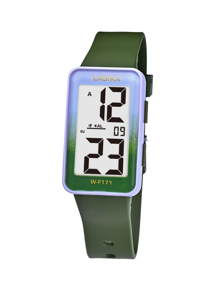 Lasika Multifunctional Waterproof Sports Digital Watch for Boys Girls Strap Length 240mm 