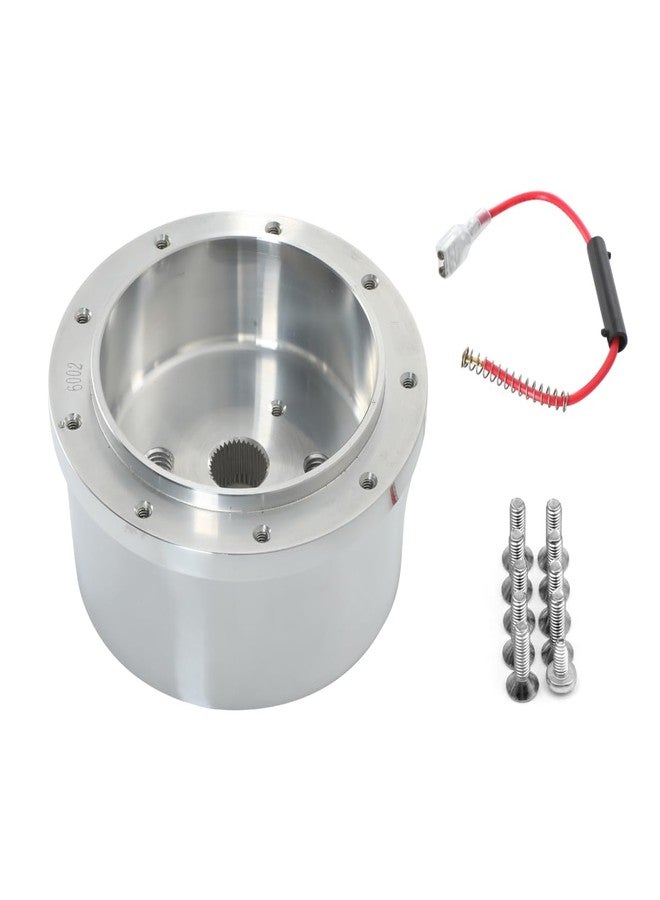 Flashpower Steering Wheel Adapter Boss Kit 9 Bolt Polished - Image 1