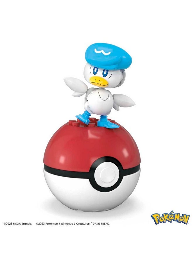 Mega Brands MEGA Pokémon Collectible Pokeball Building Toy from Quaxly for Kids Ages 6 and Up  - Image 5