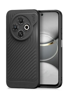 Gear4 Tecno Spark 30C 4G 2024 Gear4 Soft Liquid Silicone with Wavey Texture Case Cover - Black  - Image 1