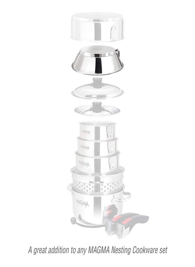 MAGMA A10-369-2-IND 10" Stainless Steel Non-Stick Omelette & Sauté Pan | Induction Cooktop Compatible | Perfect for Marine, RV, Camping & Home Kitchens - Image 3