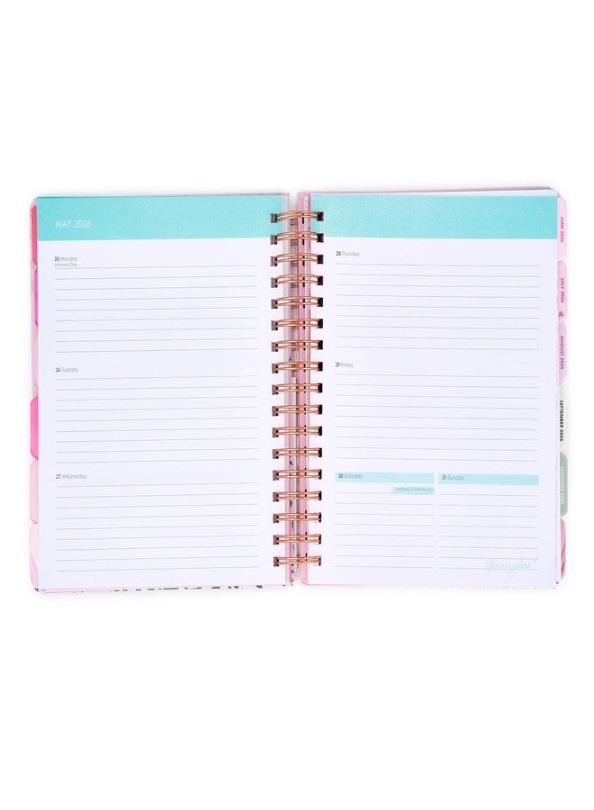 Votum 18 Month Hard Cover Planners/Calendars 10" x 10", January 2026 - June 2027 - Daily, Weekly & Monthly Organizer with Pens, Stickers, and a Sturdy Cover - Blessed - Image 4