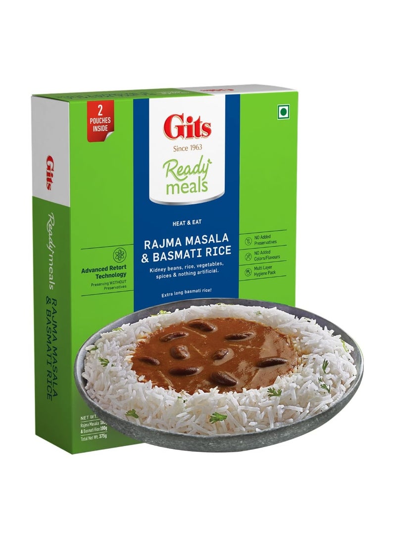 Gits Rajma Chawal Combo, Basmati Rice and Rajma Masala, 375g - Image 4