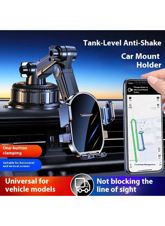 Large Suction Cup Car Phone Holder Rotatable Adjustable Dashboard Mount - Image 5