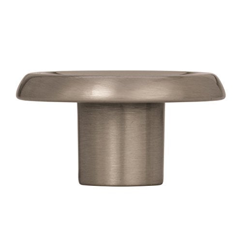 Amerock | Cabinet Knob | Satin Nickel | 1-1/2 inch (38 mm) Diameter | Everyday Heritage | 1 Pack | Drawer Knob | Cabinet Hardware - Image 3