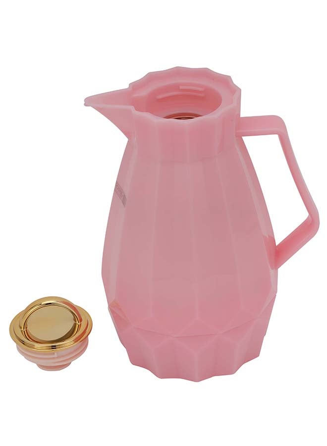 Royalford 1000 ML Vacuum Flask- RF12131| With Pink Glass Inner and PP Outer Body| Keeps Your Drinks Hot or Cold, Asbestos-Free and Hygienic Multicolor 1000ml - Image 2