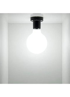 QUESERA G95 LED Large Globe Light Bulbs Lighting 5000K with Glass Lamp Shade Replace 60W Incandescent Lamps 3 Pack  - Image 3