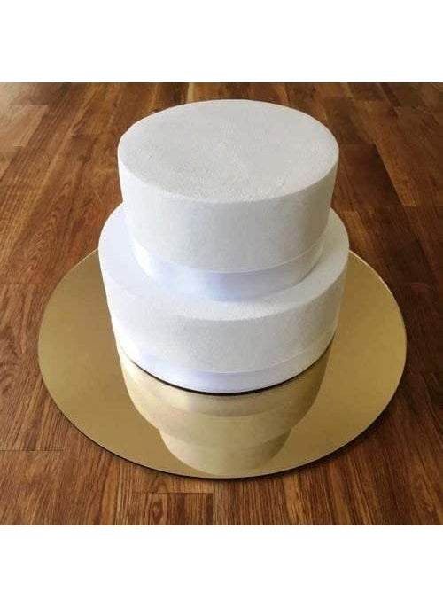 53 Arts 53ARTS Golden Acrylic Mirror Sheet Circle 2mm Pack of 3 pcs 6 INCHES  - Image 3