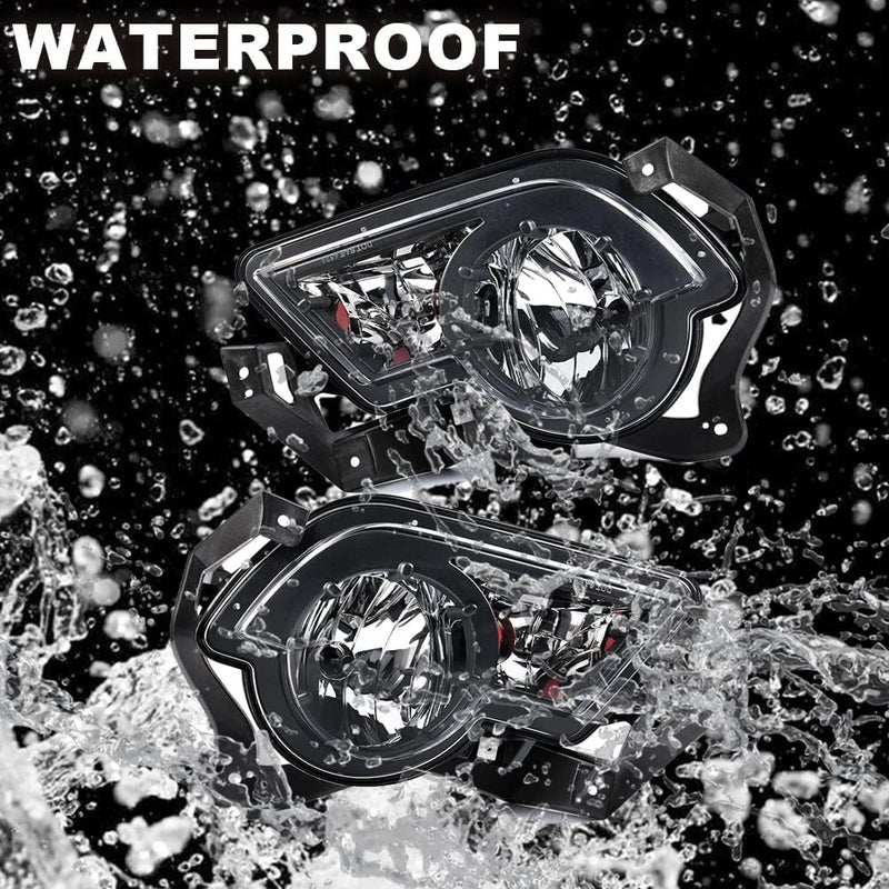 GPLUS G-PLUS Front Bumper Fog Light Assembly for Chevy Avalanche 2002-2006 - Left & Right Side Replacement - Image 3