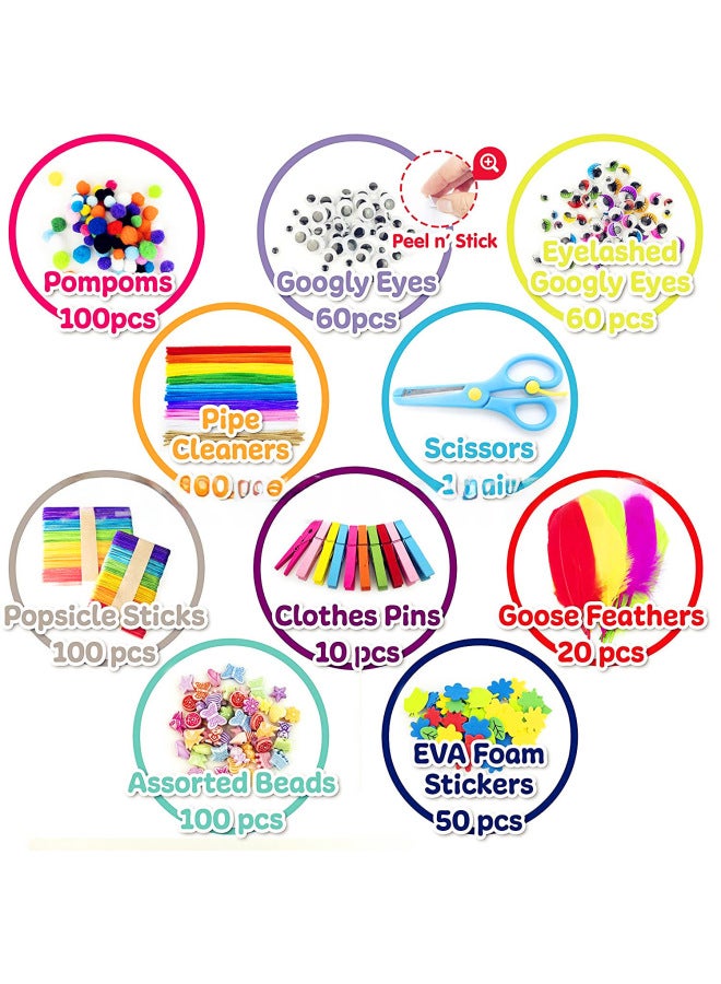 WK Hot 1000 + Diy Toys Children's Handmade Educational Toys Material Package Suit - Image 4