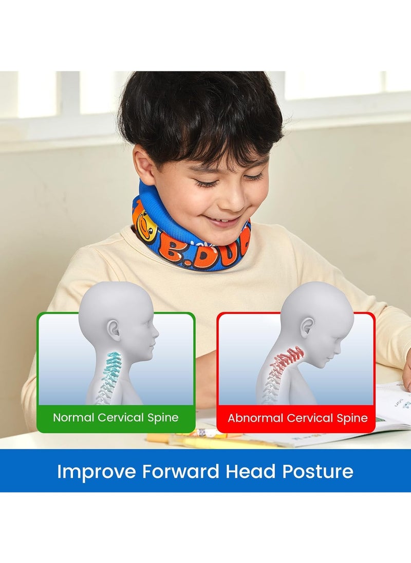 Soft Neck Brace for Posture Correction Prevent Head Forward for Kids Teens Boys Girls - Foam Cervical Collar Spinal Support to Improve Slouch Prevent Humpback Pain Relief - pzsku/ZF579C1ED99E35FDDB97BZ/45/_/1735222429/07168e7d-d033-445d-9dc9-0b91f7e3990f