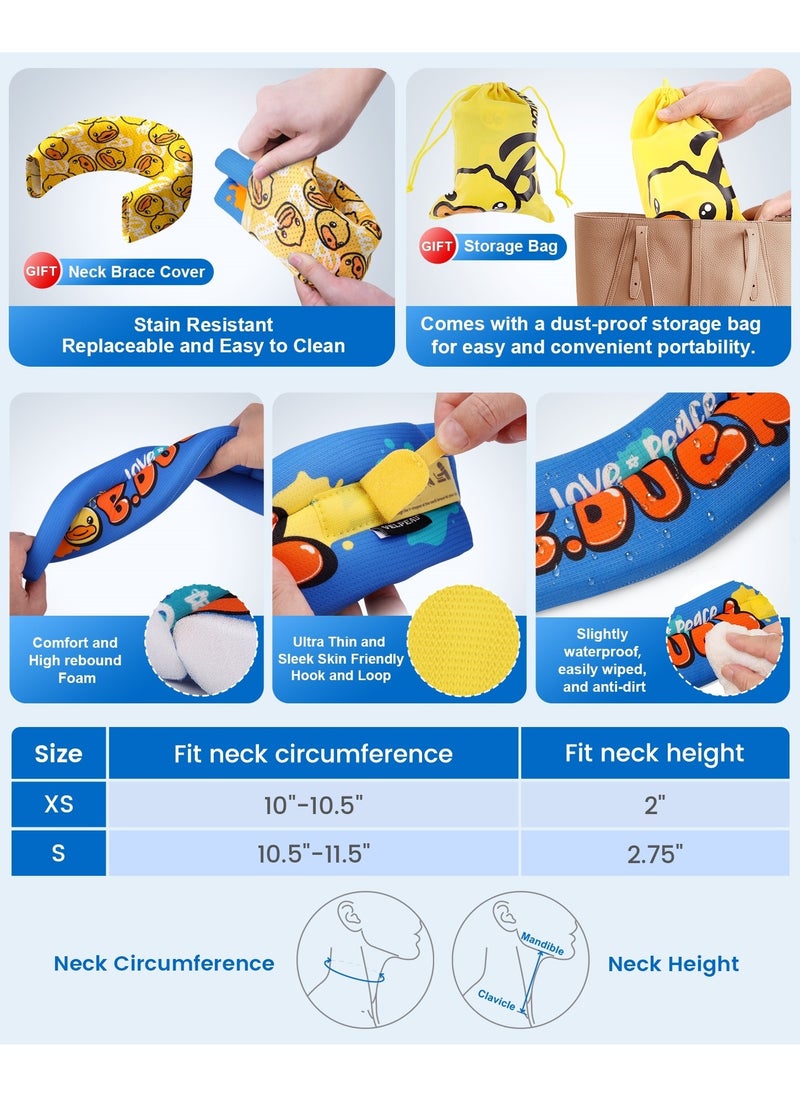 Soft Neck Brace for Posture Correction Prevent Head Forward for Kids Teens Boys Girls - Foam Cervical Collar Spinal Support to Improve Slouch Prevent Humpback Pain Relief - pzsku/ZF579C1ED99E35FDDB97BZ/45/_/1735222430/dbcde4f0-cc2b-4fed-9b31-67a7a10086d6