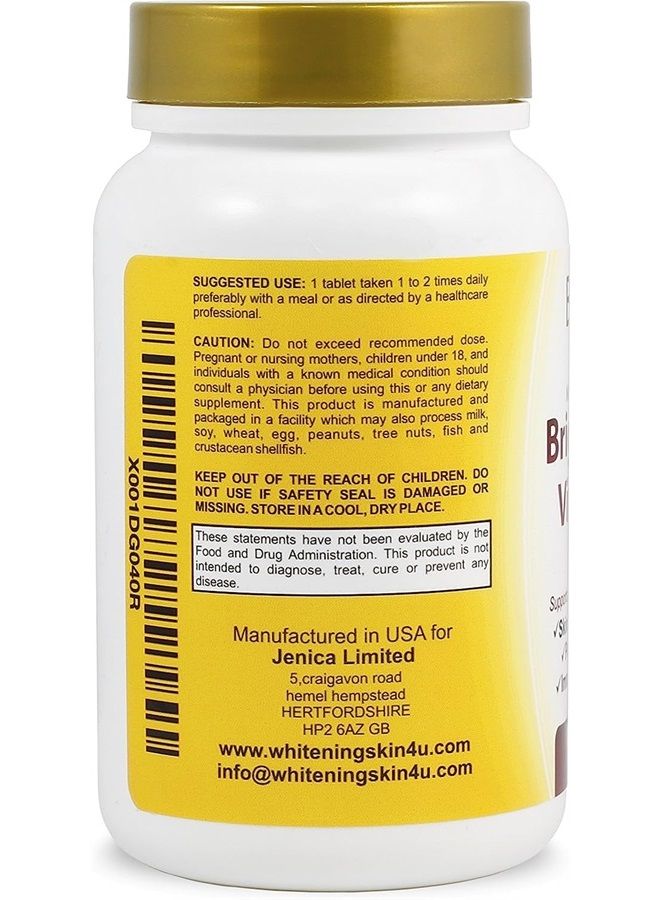 BeShiny Vitamin C Complex 1000 mg Tablets for Skin Lightening Brightening Antioxidant with Rose Hips and Bioflavinoids Immune Support Supplement Healthy Aging Builds Energy and Overall Well Being - Image 2