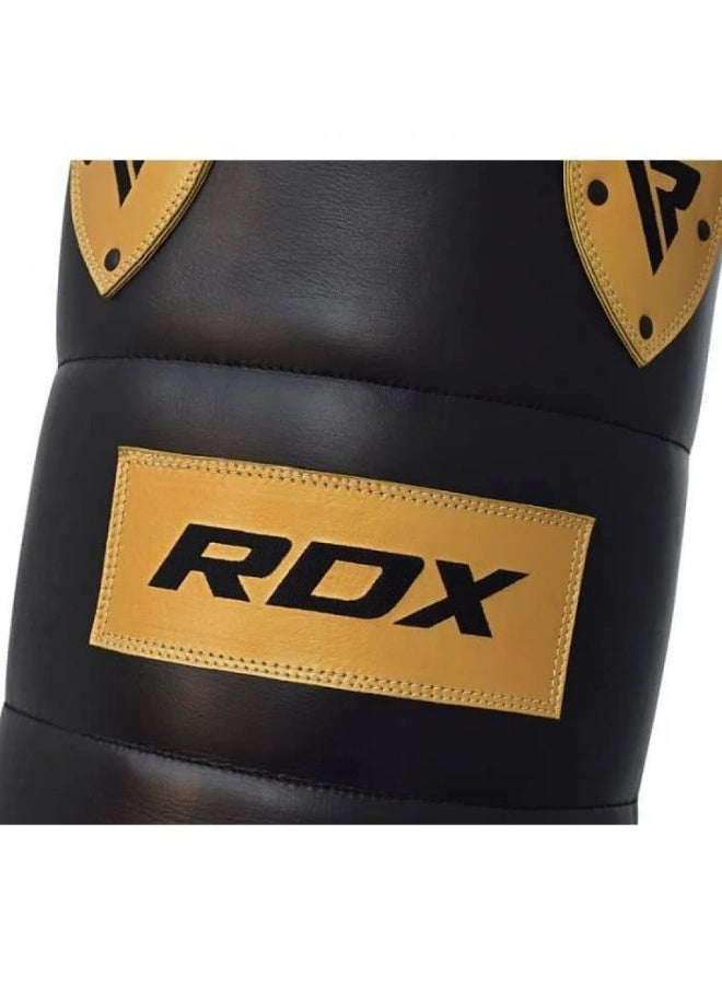 RDX P1 4FT 2-IN-1 Black Filled Leather Professional Punching Bag Set - Image 1
