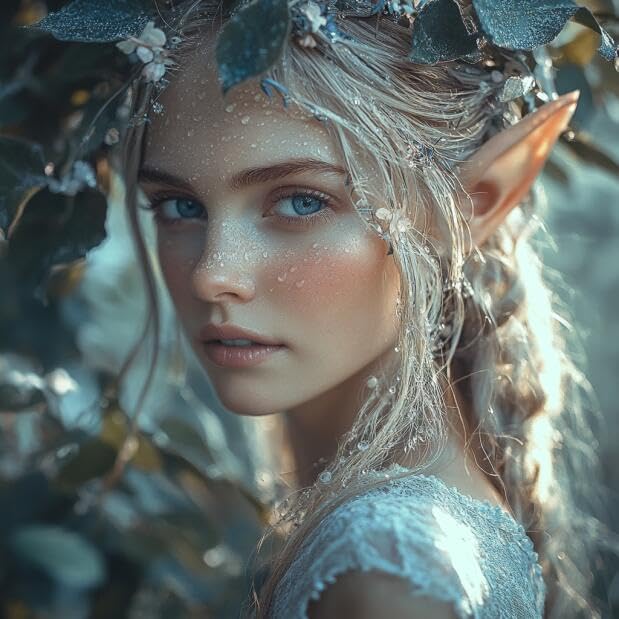 COOLJOY Cosplay Fairy Pixie Elf Ears Accessories Halloween Party Anime Party Costume Accessories Cosplay - Image 5