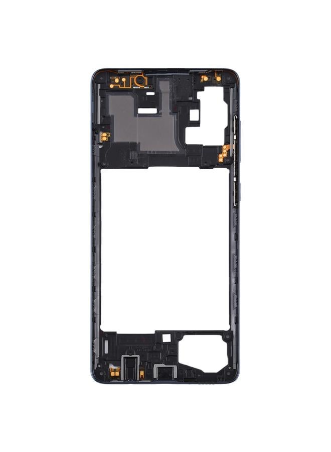 إيروريكس لوحة إطار الإطار الأوسط لهاتف Samsung Galaxy A71 (أسود) - Image 2